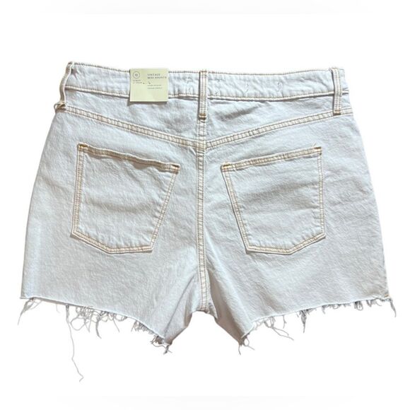 Universal threads vintage midi Jean shorts white size 12/31 - Picture 2 of 16
